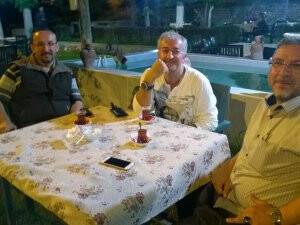 Sille Avcılar Kulübü'nde çay sohbeti