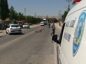 Ereğli'de Otomobil Bisiklete Çarptı: 1 Yaralı