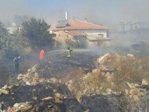 Yangın paniğe neden oldu