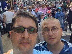 Sami Aldur ile Osman Başeğmez Bursa’da alış verişte