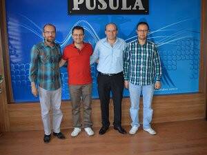 Seren ve Küçükerler’den PUSULA’ya ziyaret