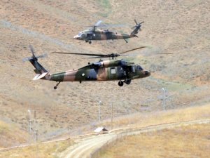 Şırnak'ta askeri helikoptere saldırı: 1 yaralı
