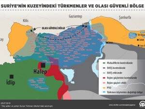 Suriyeli Muhaliflerden 'Güvenli Bölge'ye Destek