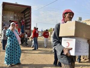 Türk Kızılayı Yardımlarını Sürdürüyor