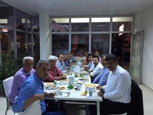 Milletvekili Kaleli, siyasetin ve tarımın güçlü isimleri etliekmek keyfinde