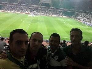 Önder Çiftçi arkadaşları ile Arena’da