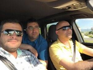 Serhat Güler, İbrahim Gök ve Yılmaz Rahim ile yollarda