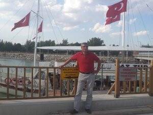 Halil Eroğlu’nun göl keyfi