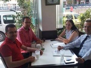 Halk Bank ekibi Küçüker Halk Etliekmek’te