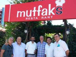 Emniyet Müdürleri ve gazeteciler Mutfaks’dalar