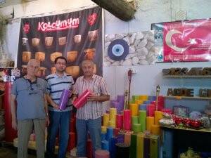 Adnan Arı’ya yaş günü hediyesi dev mum