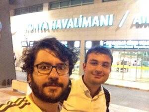 Hüseyin Barınlı ve Emin Barınlı bir arada