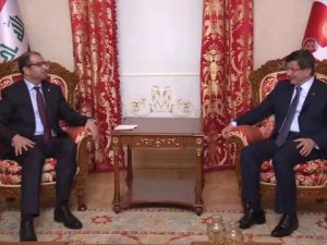 Davutoğlu, Irak Meclis Başkanı Cuburi'yi Kabul Etti