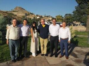 Skal Türkiye Başkanı Can Akşit ve turizmciler Sille'de