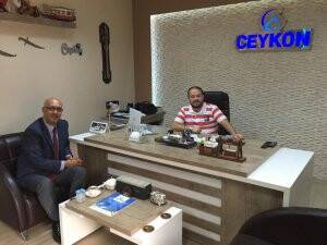 Genel Müdür Mehmet Akyol CEYKON’da