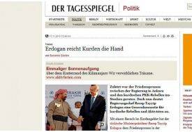 Erdoğan-Barzani Görüşmesi Alman Basınında