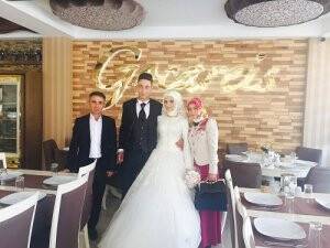 Gelin ve damat Gocareis’te
