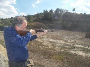 Kemal Soylu atış taliminde