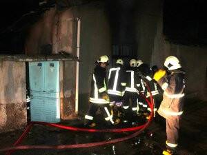 Görme Engelli Yaşlı Kadın Yangında Can Verdi