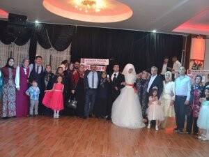 Orakcı ve Koçak ailelerinin mutlu günü