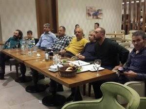 Sporsever işadamlarımız Arena Restorandalar