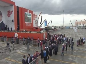 AK Parti Büyük İstanbul Mitingi'ne hazır