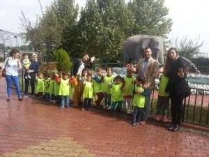 Aşkan Anaokulu Hayvanat Bahçesinde