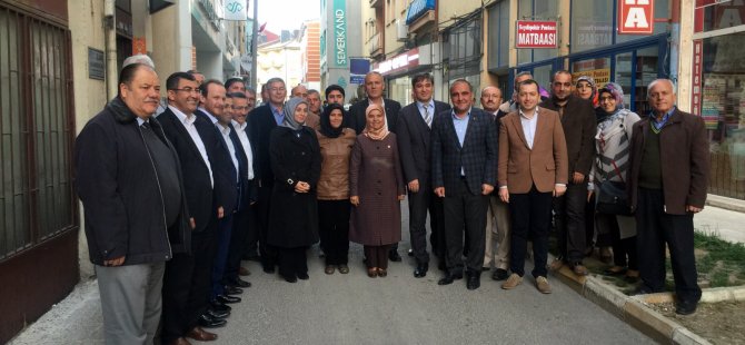 AK Parti Konya Milletvekillerinden Teşekkür Ziyareti