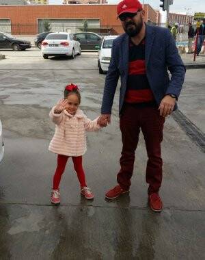 Süleyman Bağlar biricik kızı ile Ankara’da