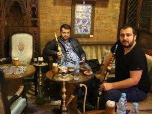 İlhan Işık ile Cengiz Oruç Çelebi Konağı’nda sohbette