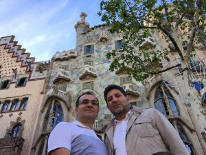 Başkan Ak ile Mehmet Yavaş, Gaudi'nin eserleri ile