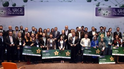 "Ar-ge Proje Pazarı" Ödülleri Sahiplerini Buldu
