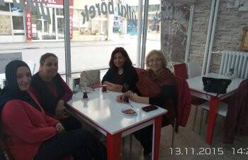 Ülkü Börek Evi’nde beş çayı sohbeti