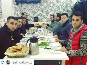 Ahmet Özeskici ve dostları Kaşıbeyaz’da