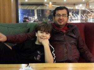 Baba oğul Özcan’lar Kocatepe Kahve Evi'nde