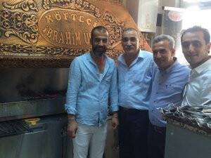 Başkan Tahir Şahin, Köfteci İbrahim Usta’da