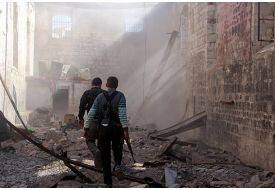 Esed Halep'i Varil Bombasıyla Vurdu