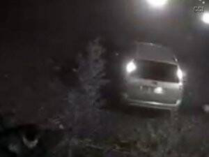 Korkutan kaza güvenlik kamerasına yansıdı