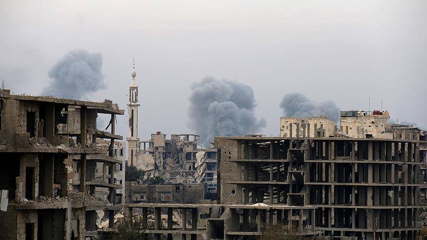 Rus jetleri Şam'da sivilleri vurdu