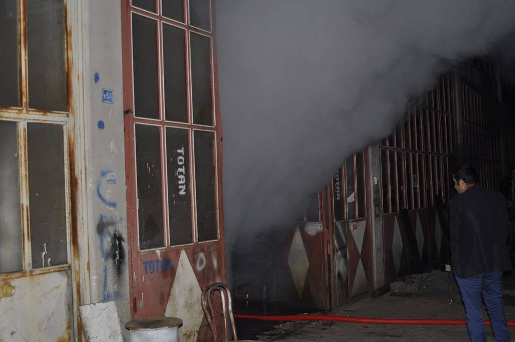 Seydişehir'de yangın