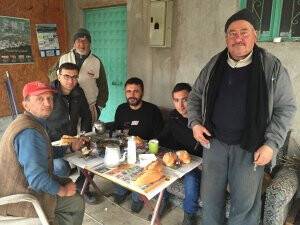 Lalebahçe botanikte sabah kahvaltısı