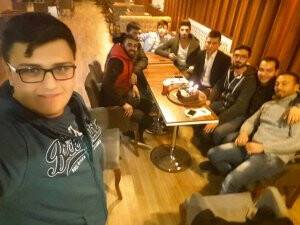 Emre Telek’e dostlarından sürpriz yaş günü kutlaması