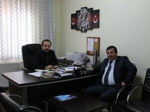 İdris Baran ile Ahmet Can görüşmede