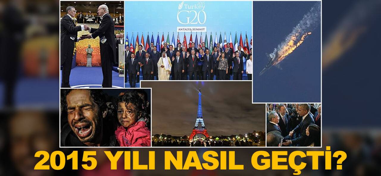 2015 dünyada nasıl geçti?