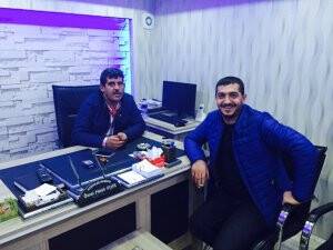 Hidayet Uçar ve Hakan Parmak sohbette