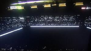 Beşiktaş-Konyaspor maçında elektrikler kesintisi!