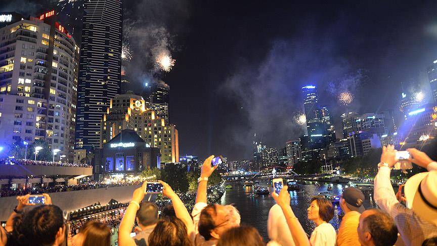 Yeni yılı güvenlik önlemleri altında karşıladılar