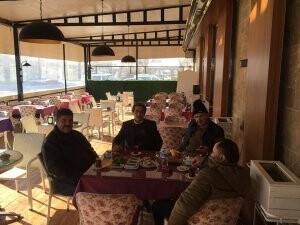 Mahir Çınar, Ahmet Kanat ve Mustafa Azman yılın ilk kahvaltısında