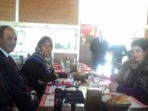 Başkan Közoğlu ve sendika temsilcileri Bolu Mangal Park’talar