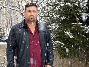 Himmet Acar soğuğa meydan okumuş